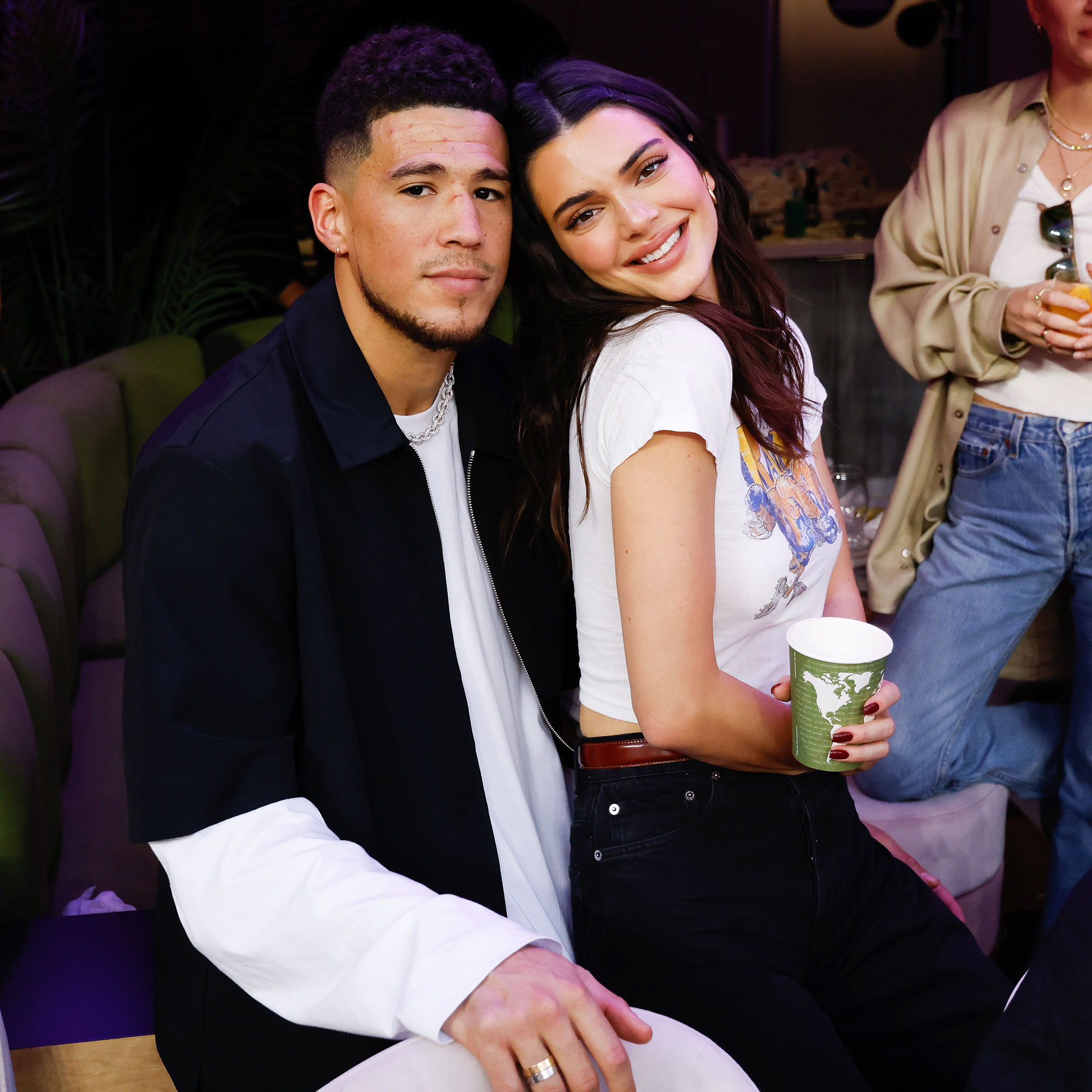 Devin Booker Likes Kendall Jenners Nude Photo After Split image