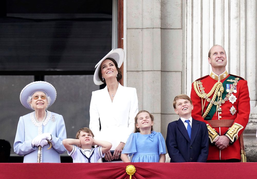 Feature Prince Louis Has Adorable Reaction to Loud Planes During Trooping the Colour Flyover