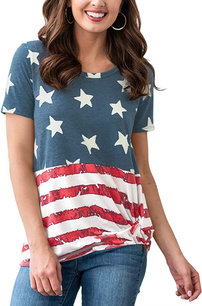 For G and PL Women's 4th of July Shirt