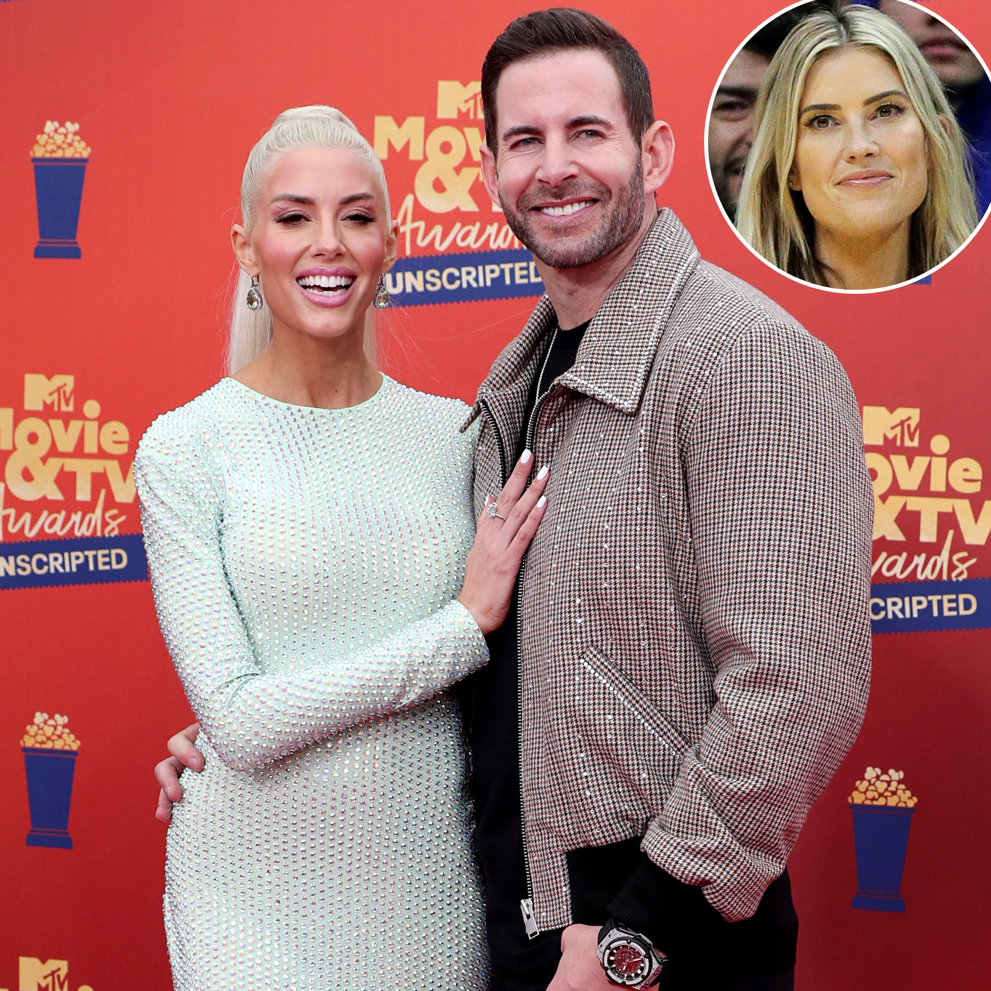 Heather Rae Young Calls Tarek El Moussa a ‘Devoted Dad’ Amid Christina Hall Drama at MTV Movie & TV Awards Unscripted