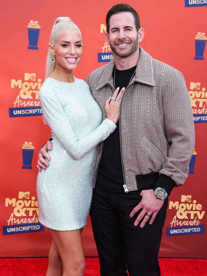 Heather Rae Young Calls Tarek El Moussa a ‘Devoted Dad’ Amid Christina Hall Drama at MTV Movie & TV Awards Unscripted