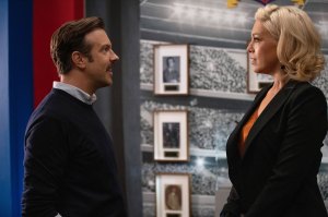 Jason Sudeikis and Hannah Waddingham Ted Lasso Relatable to Women Viewers