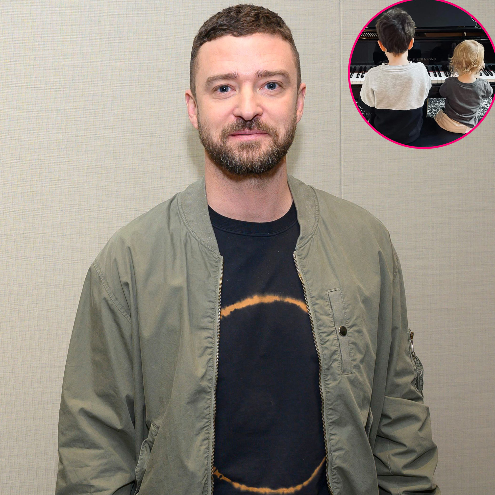 Justin Timberlake Shares Rare Photo of Sons for Father's Day