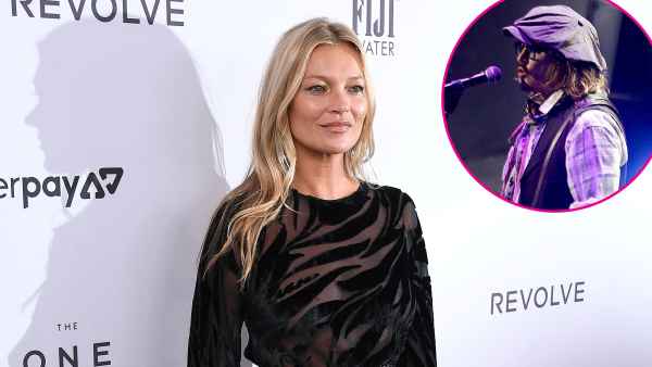 Kate Moss Supports Johnny at London Concert After Testifying in Amber Trial