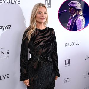 Kate Moss Supports Johnny at London Concert After Testifying in Amber Trial