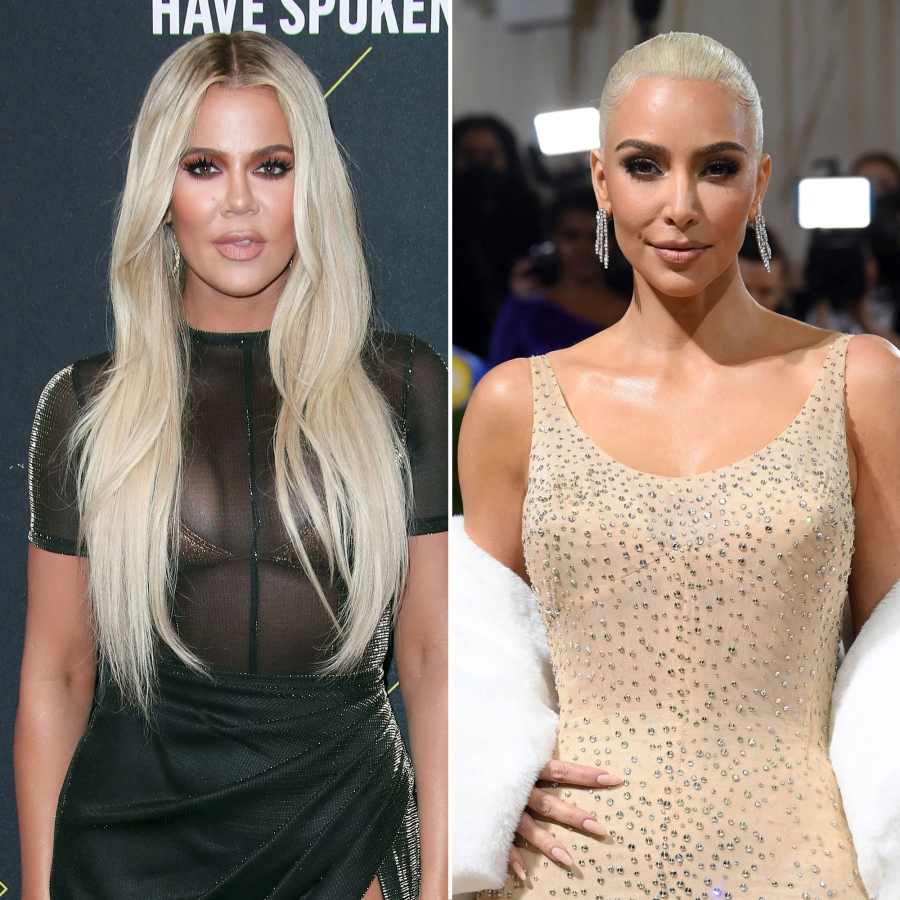 Kim and Khloe