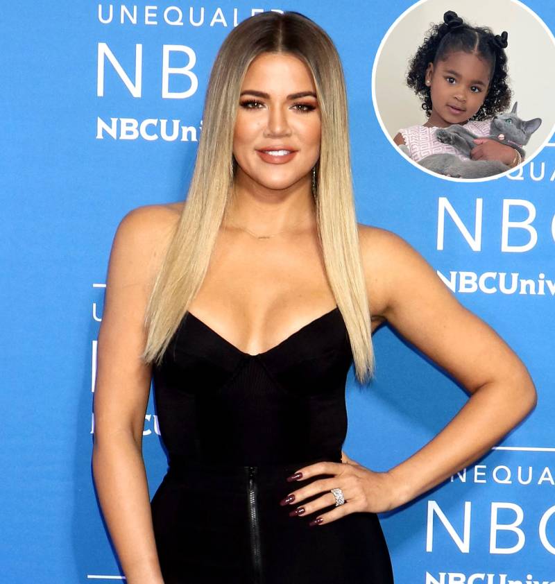 Khloe Kardashian: My Daughter True and Cat Grey Kitty Is What Pure Happiness Looks Like