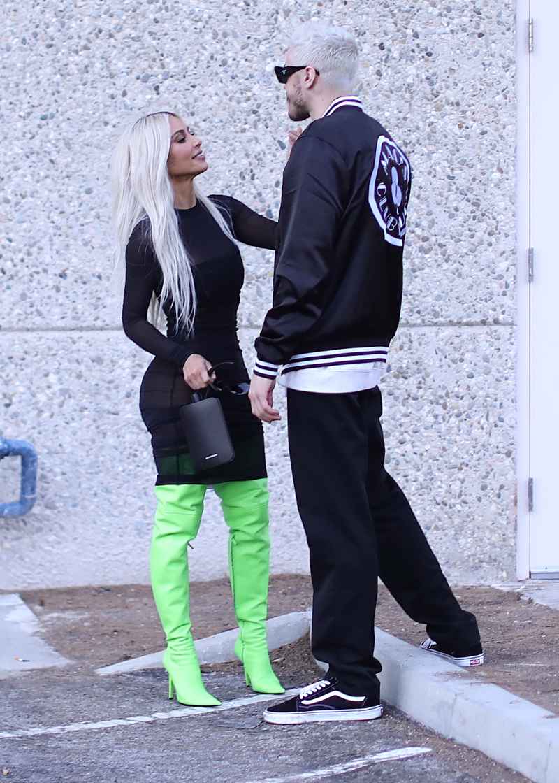 Kim Kardashian and Pete Davidson Hold Hands In Los Angeles: Photos
