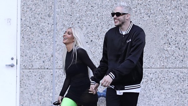 Kim Kardashian and Pete Davidson Hold Hands In Los Angeles: Photos