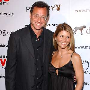 Lori Loughlin Says It’s ‘Still Hard’ to Believe Bob Saget Is Gone While Speaking With John Stamos: 'He Was Everyone's Dad'
