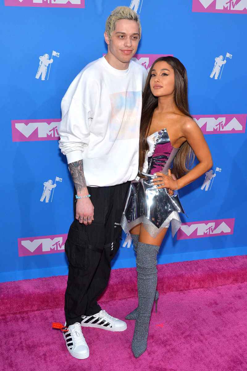 MTV Video Music Awards 2018 Ariana Grande Inside Pete Davidson Dramatic Fashion Evolution