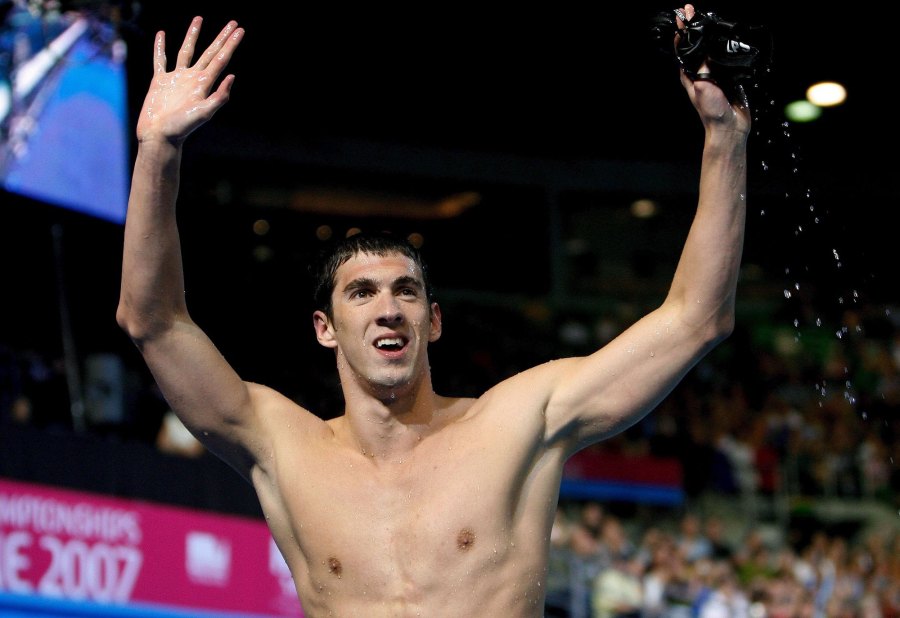 March 31 2007 Michael Phelps Body Evolution