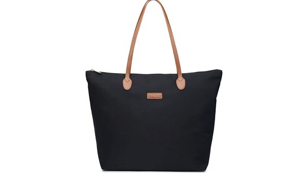NNEE Water Resistant Light Weight Nylon Tote Bag