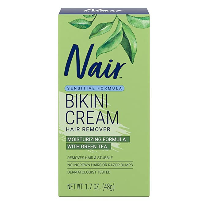 Nair Bikini Cream with Green Tea Sensitive Formula