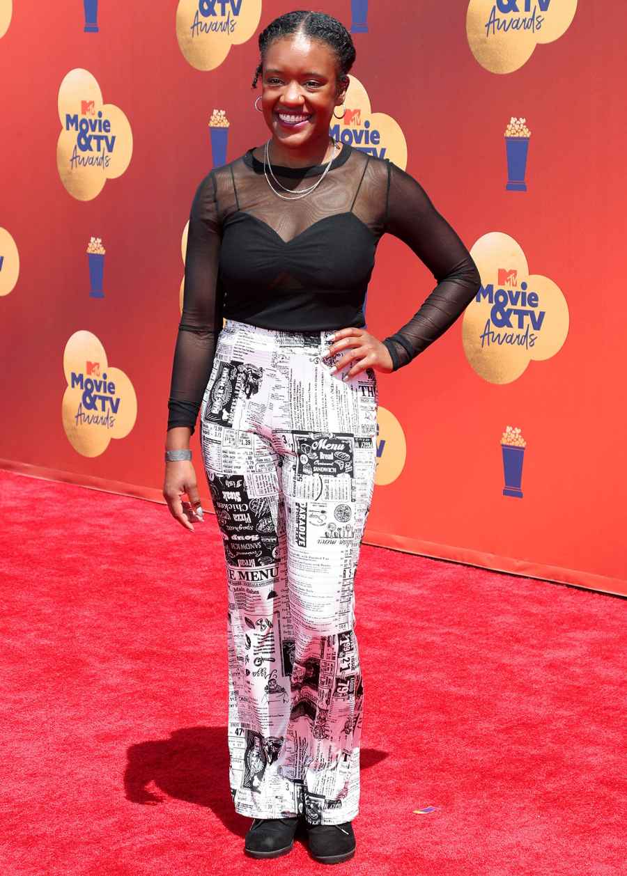 Noveen Crumble Red Carpet MTV Movie & TV Awards 2022