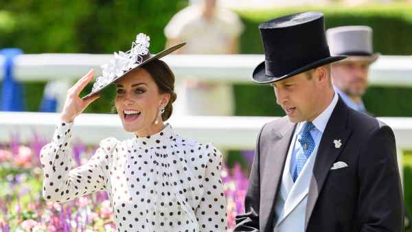 Off Races Prince William Kate Middleton Attend Royal Ascot