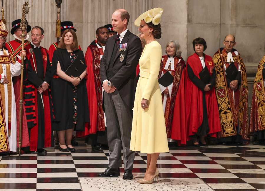 Prince William and Duchess Kate Dazzle at Queen Elizabeth II's Service of Thanksgiving: See Inside Photos