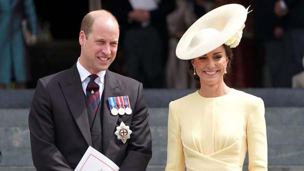 Prince William and Duchess Kate Dazzle at Queen Elizabeth II's Service of Thanksgiving: See Inside Photos