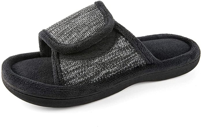 RockDove Women's Adjustable Wrap Memory Foam Slide Slipper