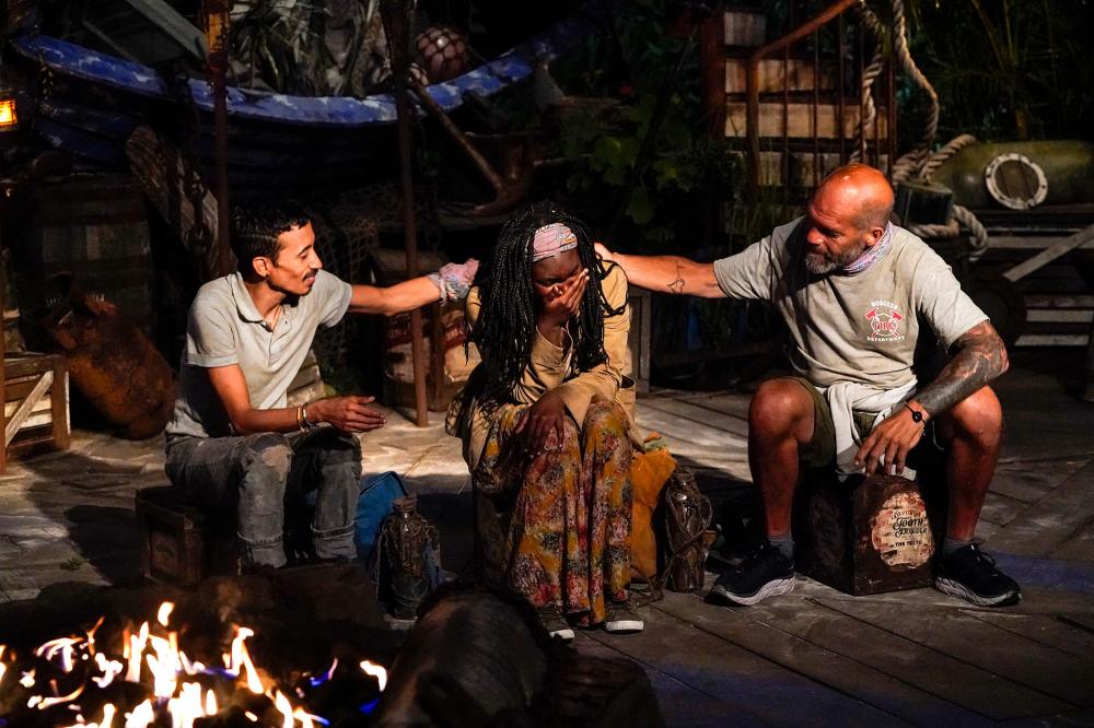 Romeo Escobar, Maryanne Oketch and Mike Turner 02 Survivor 42 Omar Zaheer Oketch Winner Interview