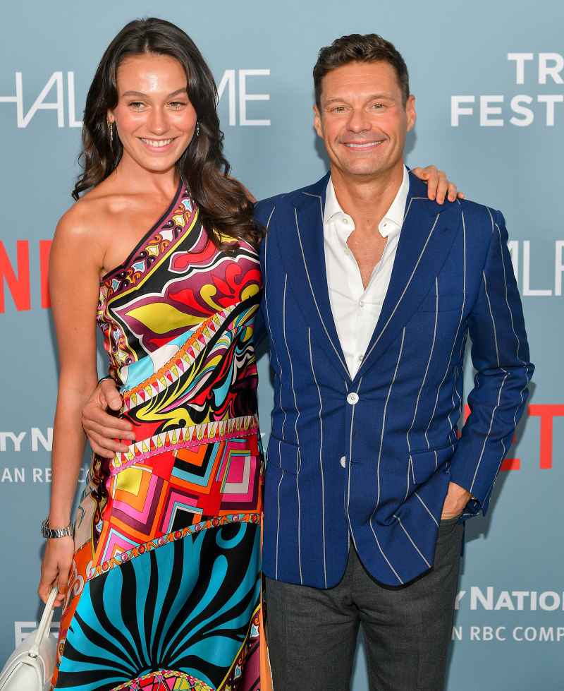 Ryan Seacrest and Aubrey Paige Make Red Carpet Debut As a Couple at Jennifer Lopez Documentary Premiere 5