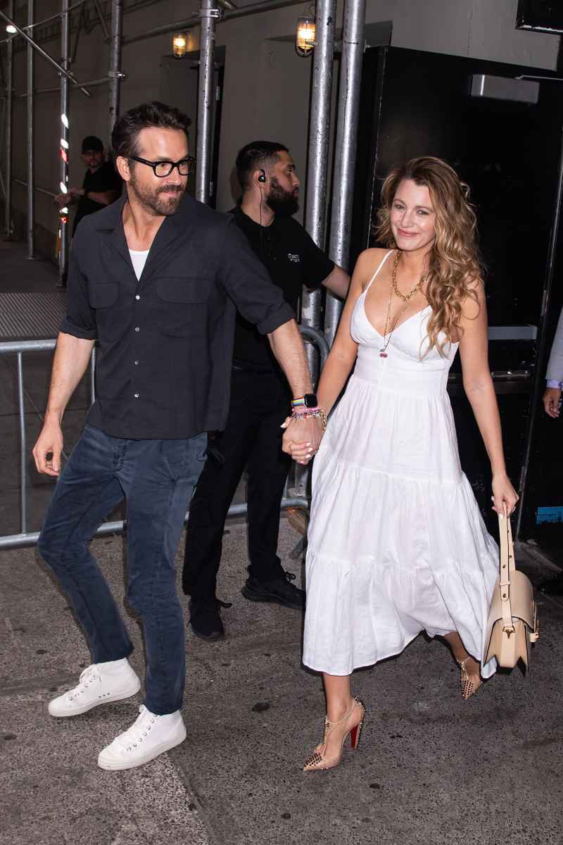 Blake Lively and Ryan Reynolds Hold Hands at Taylor Swift's Tribeca Talk