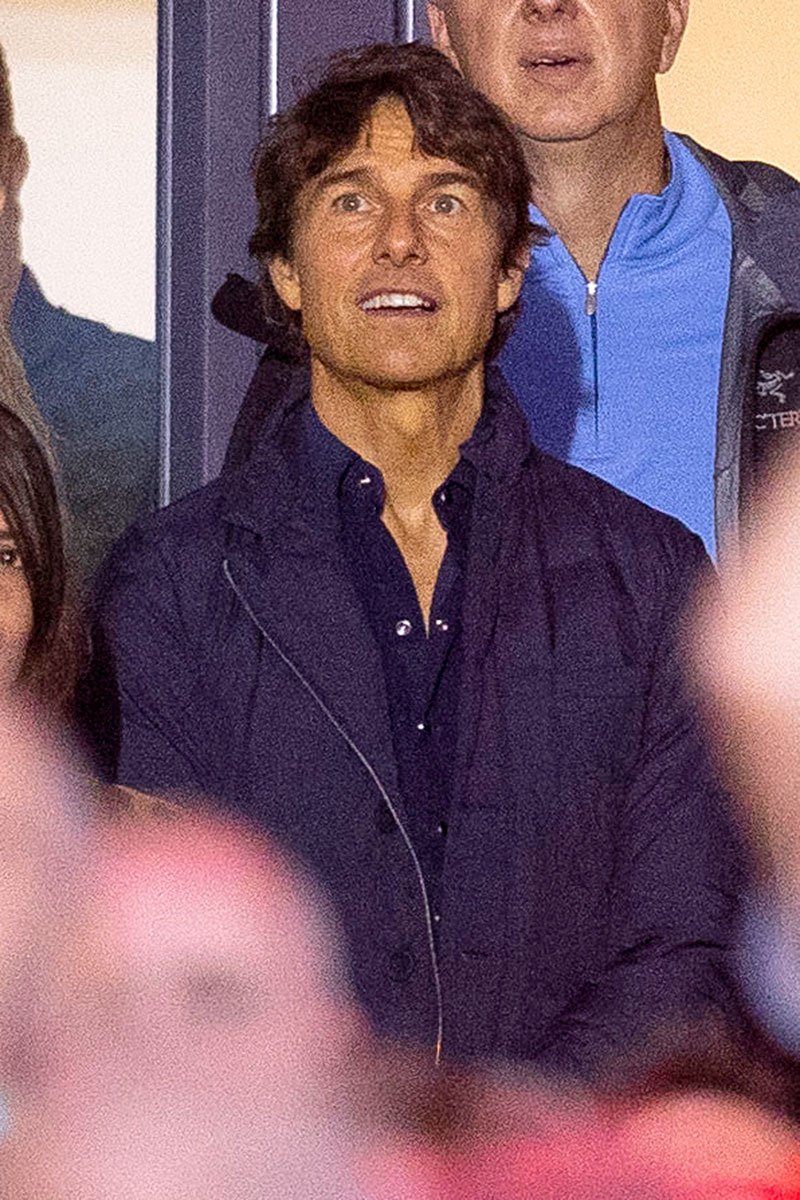 Tom Cruise Rocks Out at Rolling Stones Concert in Suite 1