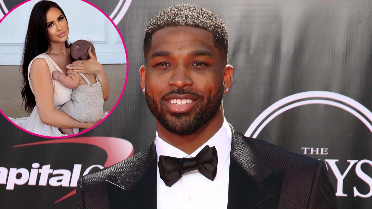 Tristan Thompson's baby mama snubs cheating NBA star in new photos on son's  first day of school