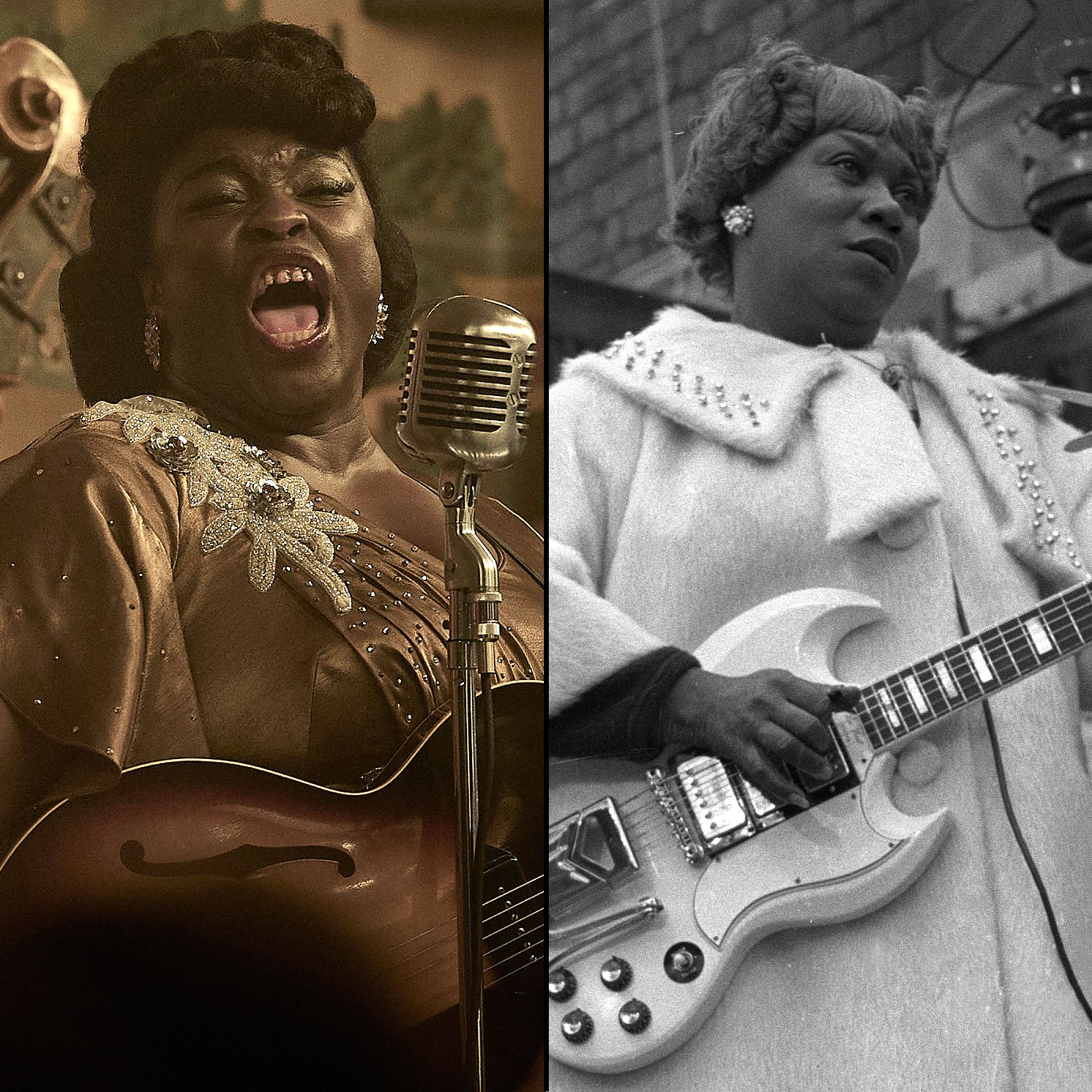 Yola as Sister Rosetta Tharpe How the Elvis Cast Compares to Their Real-Life Counterparts