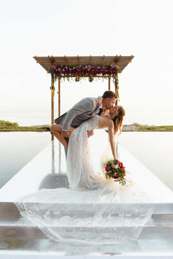 Golfer Brooks Koepka and Jena Sims Wed in Turks and Caicos: ‘Best Day of My Life’