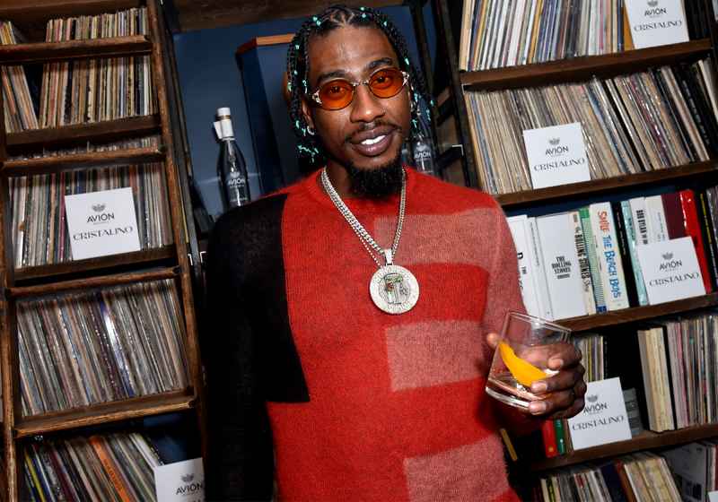 hot pics NBA player and cultural trailblazer Iman Shumpert Avión Listening Experience at the Oswalds Mill Audio Showroom in Dumbo, Brooklyn tequila