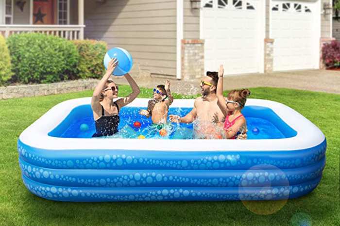 inflatable pool float