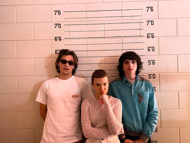 Millie Bobby Brown's BF Hangs With Finn Wolfhard on 'Stranger Things' Set