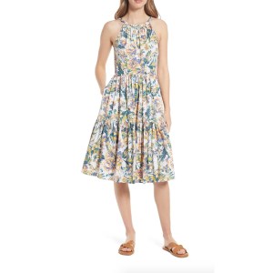 nordstrom-flattering-dresses-poplin-floral