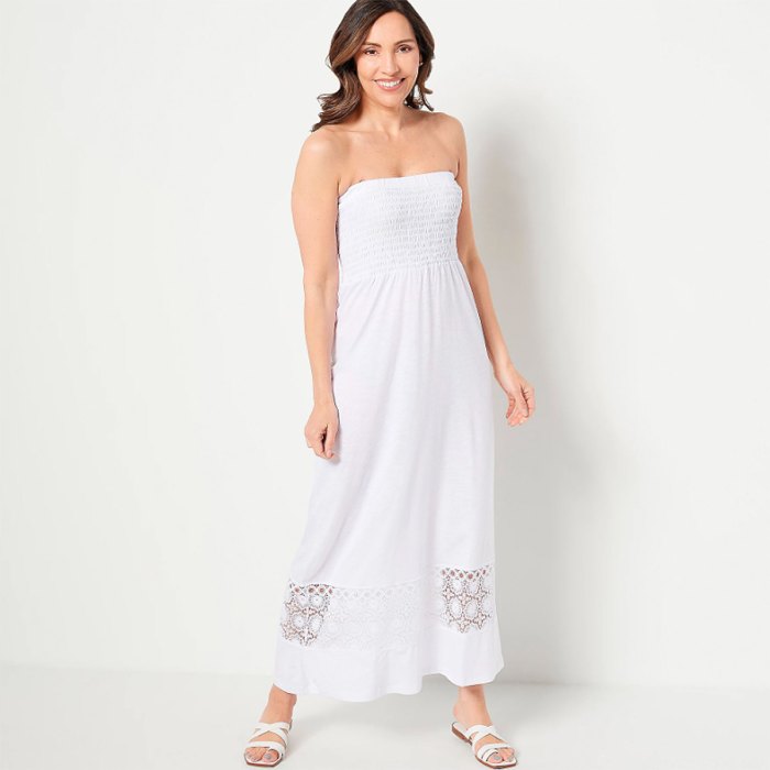 Shop the Best Wedding Rehearsal Dinner Dresses for Brides 4 rehearsal-dinner-dresses-qvc-belle-beach