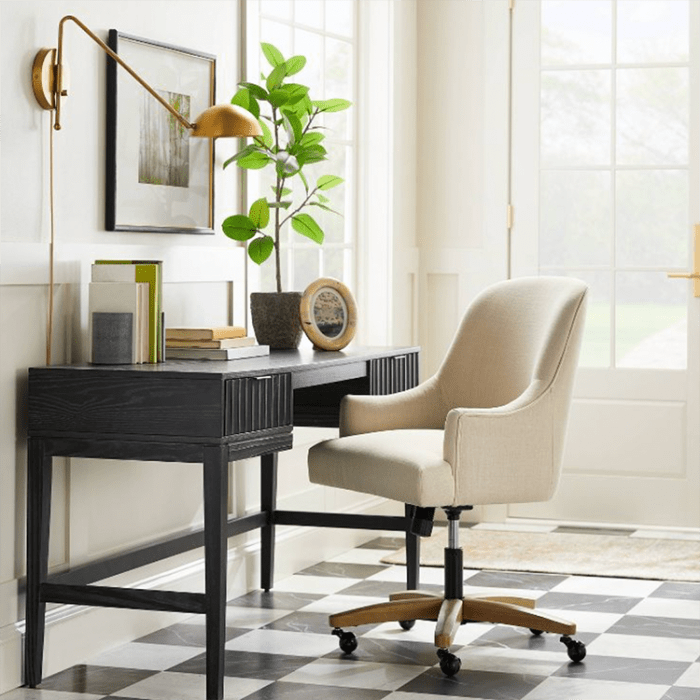 ivory office chair