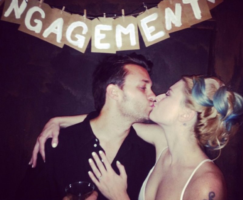 Virgin River’s Alexandra Breckenridge and Casey Hooper celebrate engagement.