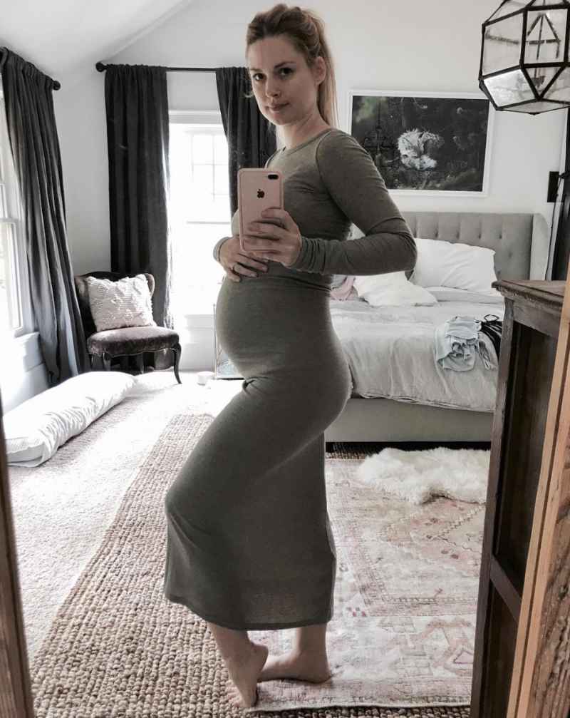 Virgin River’s Alexandra Breckenridge pregnant baby bump photo