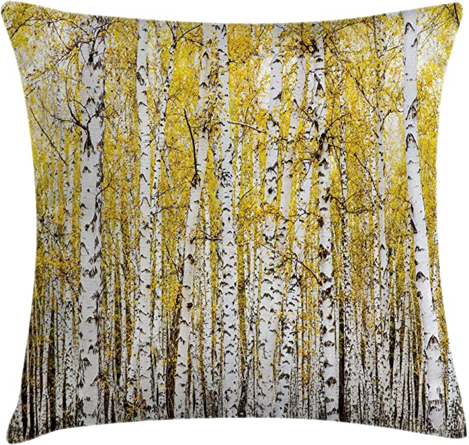Ambesonne Forest Throw Pillow Cushion Cover