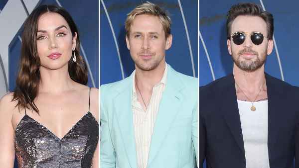 Ana de Armas Sparkles Sequins Gray Man Premiere Ana de Armas Ryan Gosling Chris Evans