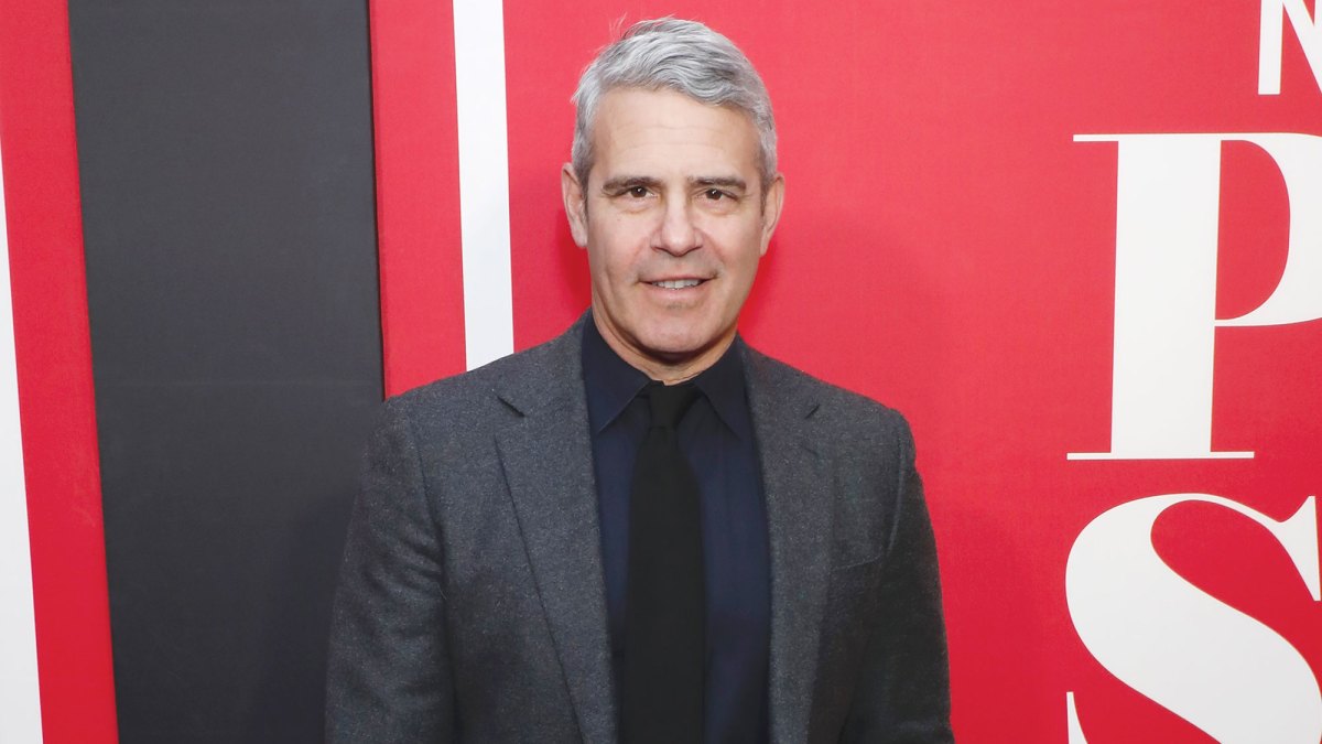 Andy Cohen Burned His Hand After Grabbing Curling Iron