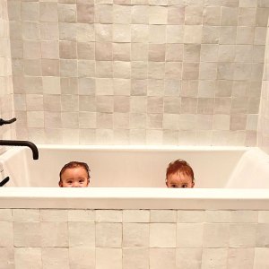 Bath Time! See Jamie Chung and Bryan Greenberg's Cutest Family Pics
