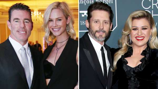 Celebrity Exes Who Use App Coparent Their Children Jim Edmonds Meghan King Brandon Blackstock Kelly Clarkson