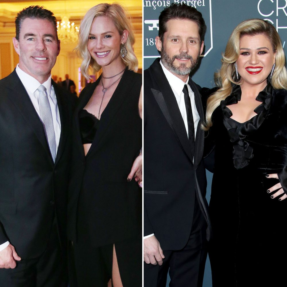 Celebrity Exes Who Use App Coparent Their Children Jim Edmonds Meghan King Brandon Blackstock Kelly Clarkson