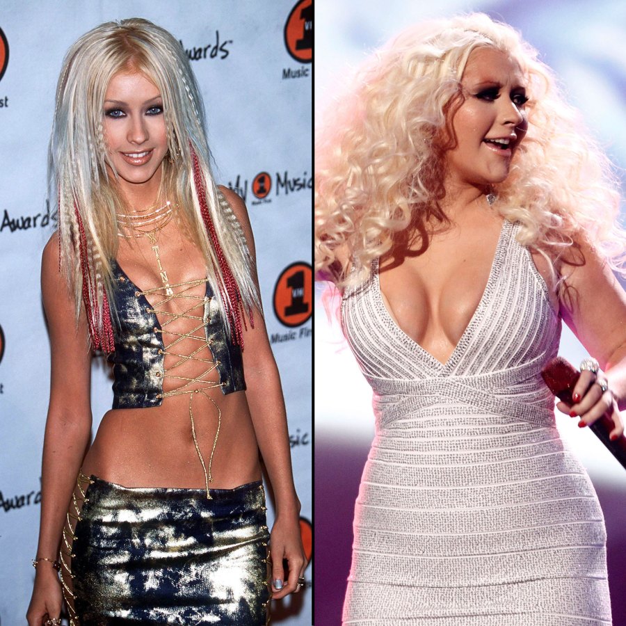 Celebrity Weight Fluctuations: Stars With Ever-Changing Bodies Christina Aguilera