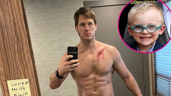 Chris Pratt Son Jack Steals Spotlight From Dad Shirtless Selfie