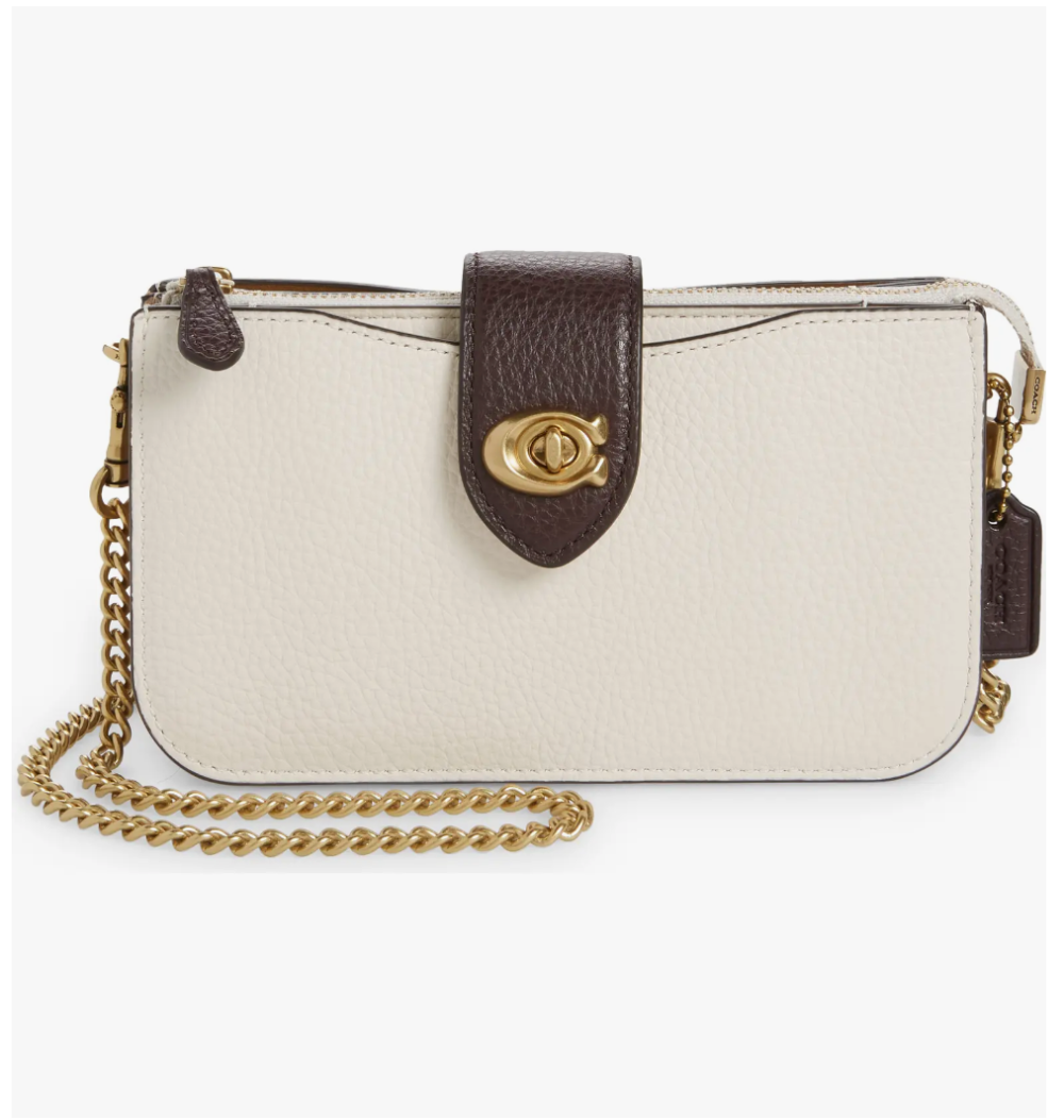 Coach Colorblock Leather Crossbody Bag