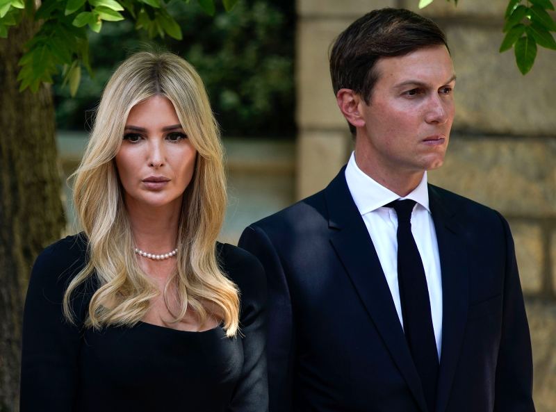 Donald Trump and More Family Members Mourn at Ivana Trump's Funeral 1 Week After Her Death: Photos