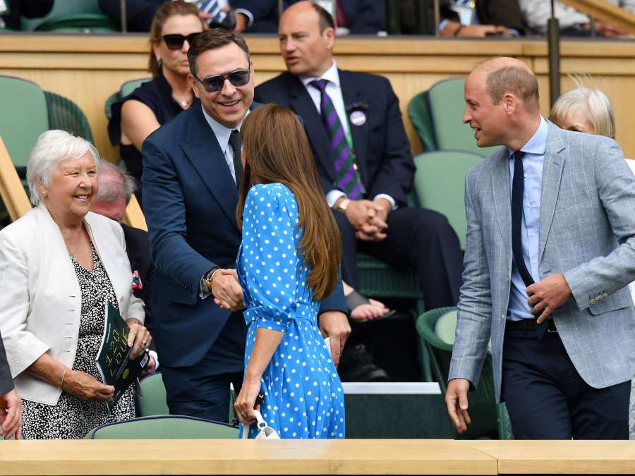 Duchess Kate and Prince William Enjoy Wimbledon With Her Mom Carole Middleton and Dad Michael Middleton