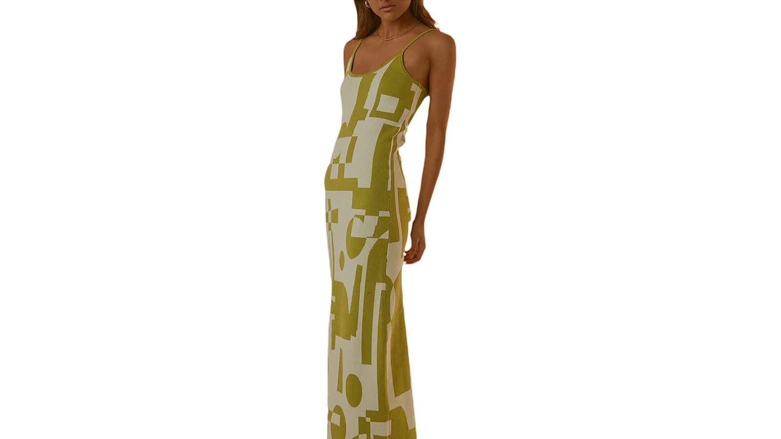 Steady Maxi Dress with BuiLt In Shapewear Women'S Summer Spaghetti
